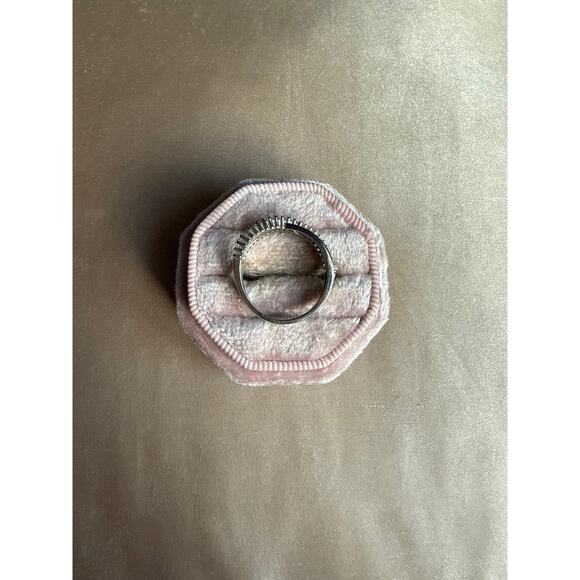 Sterling IBB Crossed Ring (8) - Picture 3 of 3